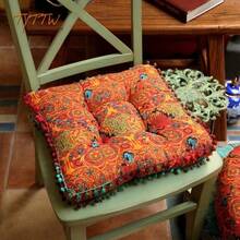 1 Stück Boho Pouf, runde Kürbiskissen, verstärktes Design, perfekt für den Bodengebrauch, Marokkanischer Stil Sofakissen. Heimdekoration Schlafzimmerdekoration Raumdekoration Ästhetische Raumdekoration Wohnzimmerdekoration Stuhl Bürostuhl Sitzkissen Rückenkissen Schule Schulbedarf Stuhlkissen Kissen Gaming Stuhl