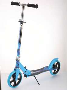 Non-Electric Scooter, 2025 New Foldable Kick Scooter Suitable For Boys, Girls, Teens And Adults, 200mm Sturdy Wheels, Adjustable Handlebars, Lightweight, Foldable, Max Load 220 Lbs, Convenient For Urban Commuting, Campus And Transportation - Multicolor - View 2