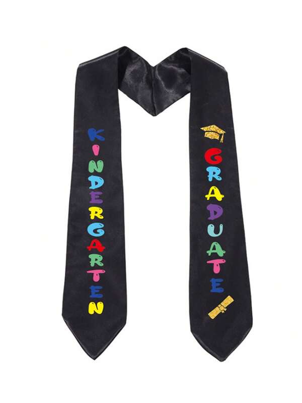 Graduation Scarf Costume Shoulder Sash Ribbon Band Accessory, Gift Packaging