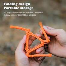 Foldable Gas Tank Stand, Gas Tank Bracket, Camping Stove Tripod Stand, Outdoor Camping Accessories - View 5