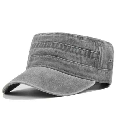 1Pc Unisex Casual Vintage Flat Cap For Everyday Adventure – Versatile Cadet Style Baseball Hat