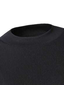 Teenage Girl Sleeveless Floral Print Casual Dress, Comfortable Garment For Spring/Summer - Black - View 4