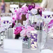 630 Stücke schwimmende Perlen, künstliche Perlen als Vasen-Füllung, perlen ohne Löcher für Tischmittelpunkt Deko, zum Selbermachen für Hochzeit, Party, Geburtstag, Jahrestag, Muttertag, Thanksgiving, Valentinstag, Weihnachten Tischmitte