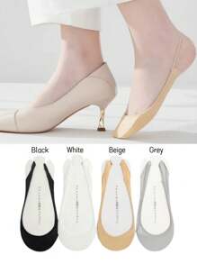 Coussin pour demi-paume, section fine invisible d'été, chaussettes fines, talons hauts en silicone antidérapants pour femmes, talons hauts, chaussures à porter au quotidien, accessoires de chaussures, essentiels pour le dortoir
