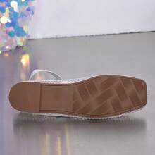 Women's Breathable Mesh Flat Sandals, Suitable For Summer Wear