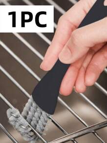 1/5Pcs Cleaning Brush BBQ Grill Scraper Multifunctional Grill Net Oven Baking Tray Kitchen Brush Stove Corner Barbecue Grid Brush Barbecue Grill Cleaning Kitchen Stuff Camping Professional BBQ Cleaning Brush V-Shaped Hooked Design For Grill, Oven Rack & Baking Tray Durable Kitchen Scraper Tool