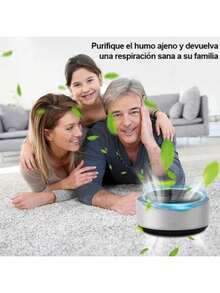 Cenicero y purificador de aire inteligente, elimina instantáneamente el humo de segunda mano y el olor a tabaco, sin necesidad de batería, accesorio para fumar - Multicolor - Ver 3