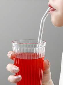 A Cup Shaker For Making Delicious Foamed Coffee,And Glass Straws. Back To School