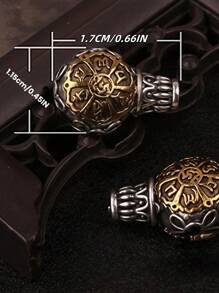 3 peças, acessórios de três canais, não desbotam facilmente, antialérgicos, perfeitos para fazer pulseiras, colares, joias corporais, acessórios de joias, faça suas próprias joias especiais. Acessórios para fazer joias de Halloween