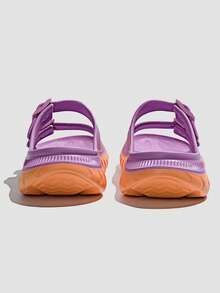 GLOBALWIN Recovery Slides For Women Mia Comfortable Sandals With Arch Support Indoor Outdoor Cloud Slippers Reduce Stress On Feet Lightweight                Summer - SS235 仙客來 山梅花橙 - 查看 5