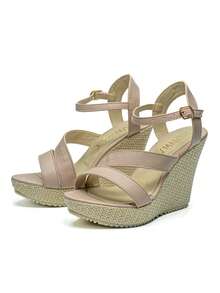 Women Wedges & Flatform - Beige - View 3
