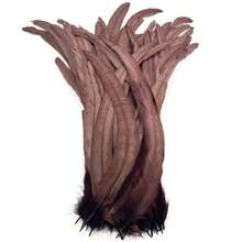 100PCS Rooster Tail Feathers, 25-35cm /10-14inch Carnival Party Performances Stage Costume Decoration DIY Headwear Feathers Wedding Decoration Headwear Feathers