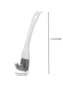 1/5Pcs Cleaning Brush BBQ Grill Scraper Multifunctional Grill Net Oven Baking Tray Kitchen Brush Stove Corner Barbecue Grid Brush Barbecue Grill Cleaning Kitchen Stuff Camping Professional BBQ Cleaning Brush V-Shaped Hooked Design For Grill, Oven Rack & Baking Tray Durable Kitchen Scraper Tool