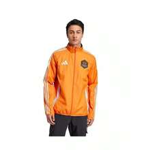 Adidas Men's Orange/Purple Houston Dynamo FC 2025 Anthem Reversible Full-Zip Jacket |  | Men Sports Jackets - Orange/ Purple - View 4