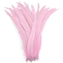 100PCS Rooster Tail Feathers, 25-35cm /10-14inch Carnival Party Performances Stage Costume Decoration DIY Headwear Feathers Wedding Decoration Headwear Feathers