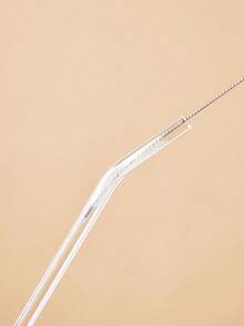 可重复使用玻璃吸管、饮用吸管、冰沙吸管、鸡尾酒吸管、果汁吸管、硼硅酸盐玻璃、易于清洁、非常适合家庭、办公室、旅行、酒吧使用、咖啡、茶、饮料、派对、活动、日常使用、送给朋友和家人的礼物、学校用品 - 彩色 - 查看 6