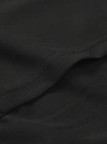 Men's Black Casual Short Sleeve Hoodie, With White Zipper And Drawstring Design, Suitable For Sporty Men's Daily Wear, Fashionable Leisure Tops, Fit For Play And Exercise
