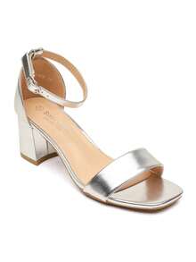 Giày cao gót 12CM cho nữ, giày lười mũi nhọn kiểu Pháp, giày cao gót thời trang mới về mùa xuân năm 2025 - Bạc - Xem 2