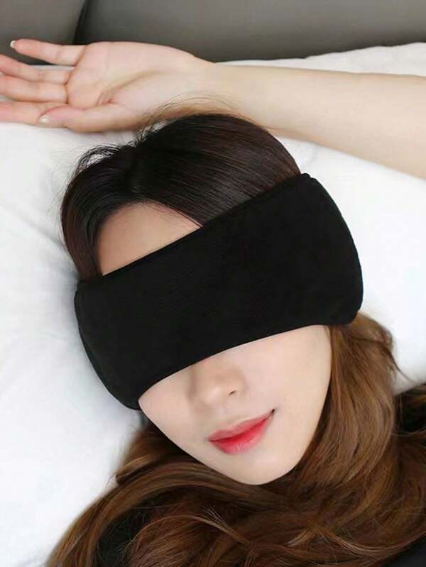 1pc All-In-One Noise-Proof Ear Muffs & Eye Mask, Silent Sleeping Aid, Sound Insulation, Blackout, Thermal Protection, Dorm Use