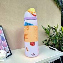 Compatible With 0wala Cup Water 32oz Stainless Steel Tumbler With Straw - Vacuum Insulated  Cup For Hot Coffee & Cold Drinks, Leak-Proof Water Bottle For Sports, Travel, School (Stainless Steel, 32oz)