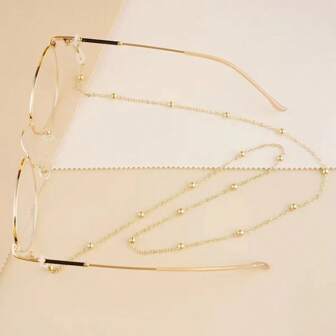 Fashion Personalized Ball Chain Gold Glasses Chain Decorative