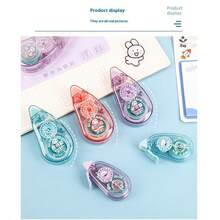 1/4卷双面胶带，手工贴纸，手工胶带卷，剪贴簿双面胶带卷，适用于学生、手工爱好者、家庭DIY、学校手工课、办公室装饰和笔记、书房DIY、卧室装饰 - 彩色 - 查看 6