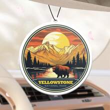 Rearview Mirror Decor - Car Air Freshener - Long-Lasting Fragrance, Keeps Vehicle Interior Fresh And Pleasant, Ideal Gift, Car Vent, Ocean Breeze Scent, Car Diffuser, Natural Essential Oils, Cartoon Design, Suitable For Rearview Mirror, Car Pendant - Cartoon Style Fragrance Bottle, Long-Lasting Scent, Deodorize Car Interior, For Rearview Mirror, Vent Clip, Home And Office Decor