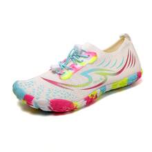 Zapatos de natación para hombres/mujeres para uso al aire libre, zapatos de playa antideslizantes y resistentes al desgaste, zapatos de playa/acuáticos unisex de secado rápido, zapatos de trekking impermeables y ligeros, nuevo lanzamiento en 2025 - Luna Blanca - Ver 9