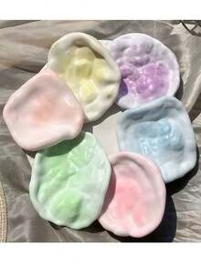 1pc Handmade Mochi Squishy Toy, Slow Rising Stress Relief Squeeze Ball, Cute Small Gift - Multicolor - View 5