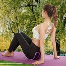 2pcs/1pc Soft Fascia Stretch Circle - Open Shoulder & Back Yoga Fitness Ring, Durable TPE Material, Ideal For Flexibility & Strength Training, Yoga Fitness Hoop, Durable Yoga Ring