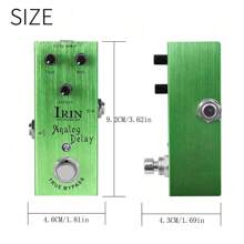 IRIN IRIN AN Series Multi-Color Electric Guitar Single-Block Effect Pedal, Aluminum Alloy Portable, Suitable For Adult Performance (Includes Various Sound Effects)