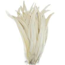 100PCS Rooster Tail Feathers, 25-35cm /10-14inch Carnival Party Performances Stage Costume Decoration DIY Headwear Feathers Wedding Decoration Headwear Feathers