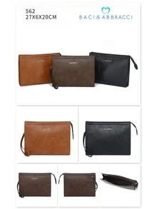 大容量手拿包，适合放置手机和硬币，男士手提包，复古礼品，男士钱包，旅行包，文件袋，长款信用卡夹，男士理想之选，旅行配件，复古书包，运动用品