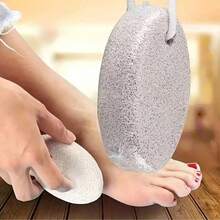 3pcs Natural Pumice Stone Foot Scrubber,Circular Volcanic Foot Pumice Stone For Dead Skin Removal Fragrance-Free, Ideal For Sensitive Skin, Perfect For Spa Massages & Home Pedicures
