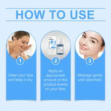 Blue Copper Peptide Care Essence Deeply Hydrates And Moisturizes The Skin, Providing Gentle Skin Care, Moisture Retention, Nourishment And Skin Rejuvenation Essence - Baby Blue - View 2