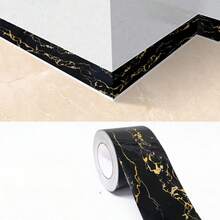 1卷木纹自粘壁纸踢脚线墙贴家具翻新腰线贴纸厨房客厅房间装饰窗框门框装饰边条家装墙贴家居装饰墙面装饰浴室卫生间装饰墙纸壁纸 - 彩色 - 查看 7