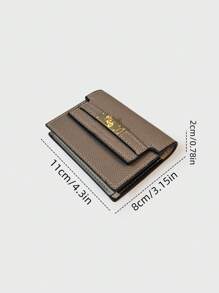 1 pièce Porte-cartes fin de poche, organisateur de carte de crédit avec fermeture éclair. Porte-cartes pour femme et homme