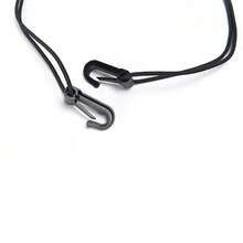 Bolsa de red de almacenamiento de coche entre asientos, organizador de red de malla elástica, accesorios para automóviles QHV6 - Negro - Ver 5