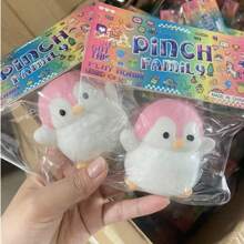 1pc Cute Penguin Squeeze Toy, Stress Relief Squishies Slow Rising Squeeze Toy Blind Bag Blind Box Decompression Toy