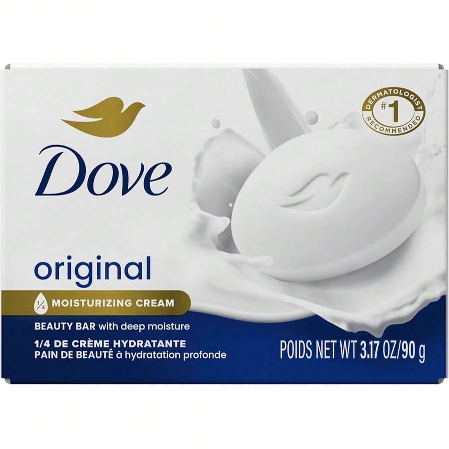 Dove Beauty Cream Bar Soap 90g 3.17 Oz For Moisturising Skin 1ct - 原來的 - 查看 1