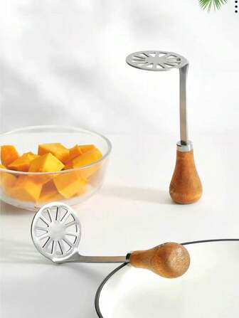 Prensa manual para hacer puré de patatas, herramientas de cocina para hacer puré de patatas, pequeños utensilios de cocina, herramientas de hornear, para hacer puré de huevo, batata, aguacate, calabaza