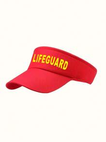 Summer Swimming, Surfing, Beach Party Lifeguard Hat, Whistle Set