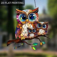 1 pieza Decoración de pared de acrílico de doble cara con atrapasol en forma de pájaro azul hermoso en jardín, ornamento extravagante, regalo perfecto para madres, novias y mejores amigas, adecuado para amigos, diseño plano 2D