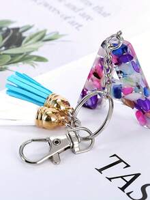 [Iron Material Keychain Crafting] 20/40/60/100 Keychain Making Kit, Iron Material, With Swivel Hooks, Key Rings, And Jump Rings For DIY Accessories Crafting - Keychain Aperture Chain - View 4