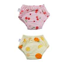 5pcs/Set Newborn Training Pants, Assorted Floral Patterns, Washable Lightweight Summer Potty Training Underwear, Reusable Cloth Diapers, Soft & Breathable, Suitable For Baby Boys And Girls, Essential Baby Item