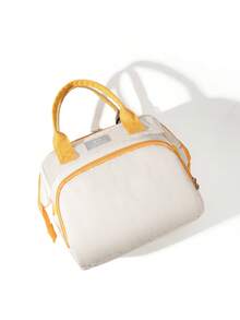 多功能妈妈包，纯色婴儿奶瓶加热包，大容量手提包和背包，尼龙材质 - 1225媽咪包 - 查看 8