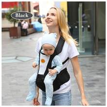 Baby Carrier Waist Stool Storage Baby Waist Stool Holding Type Front And Rear Dual-Purpose Baby Holding Artifact - Black "Single Waist Stool" - View 2