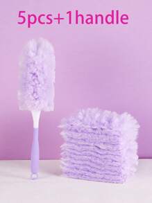 20 Stück/10 Stück, beidseitiges Design, 360 Grad reinigbar. Mikrofaser-Mehrzweck-Staubwedel für schwere Aufgaben, Ersatzkopfe für Staubwedel - Mühelos Staub entfernen von Elektronik, Möbeln, Jalousien und Deckenventilator - (Griff nicht enthalten) - Reinigungsbedarf, Reinigungszubehör