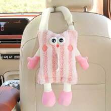 1 Stück - Reise Auto Taschentuchbox, kreativ, süßes kleines Monster Auto Hängetasche, Auto Taschentuch Tasche, Auto Hängetaschentuch Regal Aufbewahrungsbox, Auto Taschentuchbox Organizer, Aufbewahrung, Reise Sommer