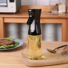 1pc Olive Oil, Spray Bottle, Mother's Day Gift, Outdoor Barbecue, Barbecue Grill, Fat Reduction Meal, Kitchen, Barbecue, Air Fryer And Camping, Suitable For Girls, Light Home Kitchen Barbecue, Sprayer, Dispenser, Refillable Spray Bottle